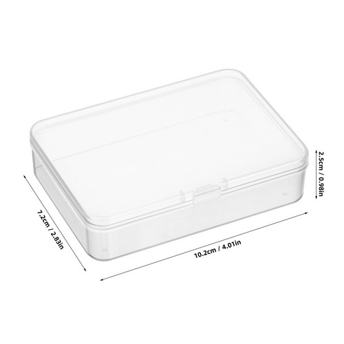6pcs Card Cases Clear Storage Box Trading Card Collection Supplies Organizer - Picture 10 of 11