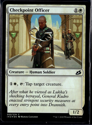 Checkpoint Officer in Foil! Magic the Gathering! MTG