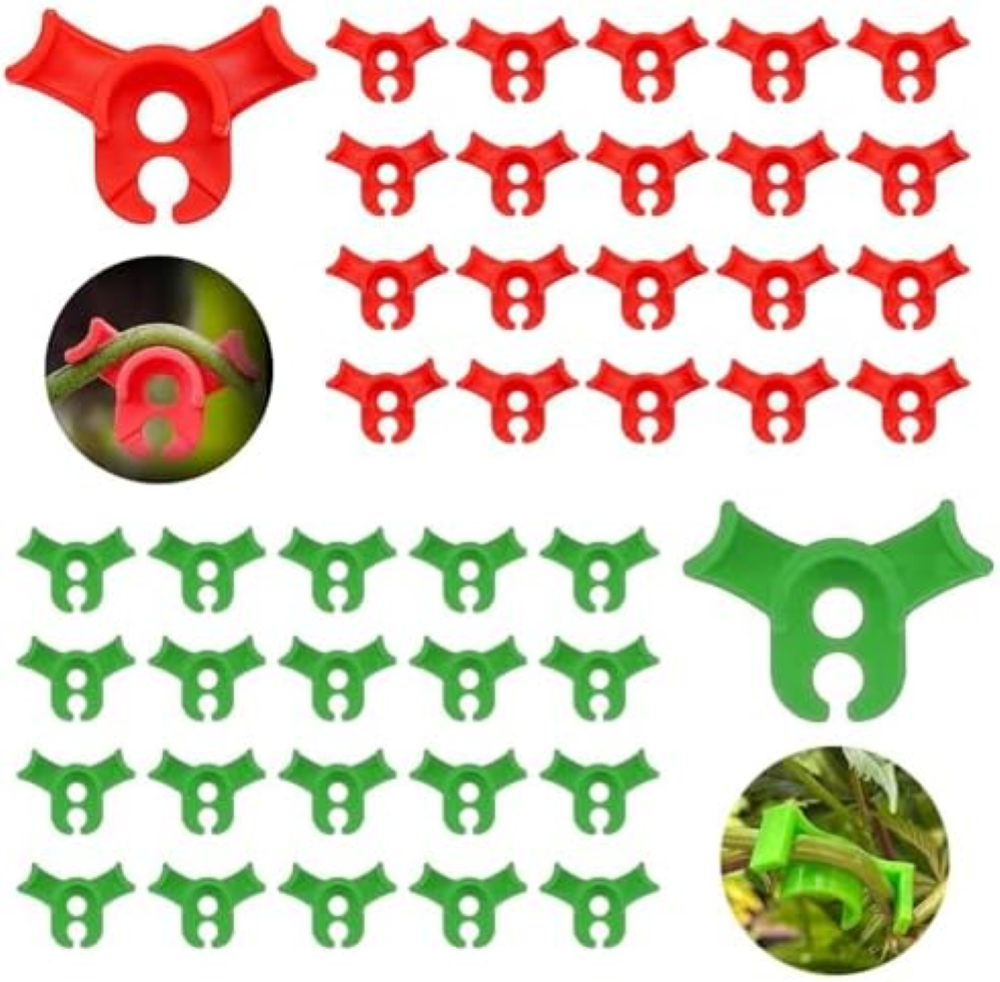40 clip Lst per piante, clip per piante, allenamento a basso stress, staffe di s