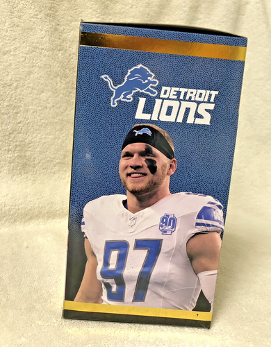 Figura Coleccionista Aidan Hutchinson Detroit Lions NFL McFarlane Etiqueta Dorada - ¡NUEVA EN CAJA! - Imagen 4 de 8