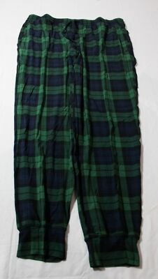 Shinesty Men's The Black Watch Plaid Sleep Joggers DM3 Multicolor Large NWT