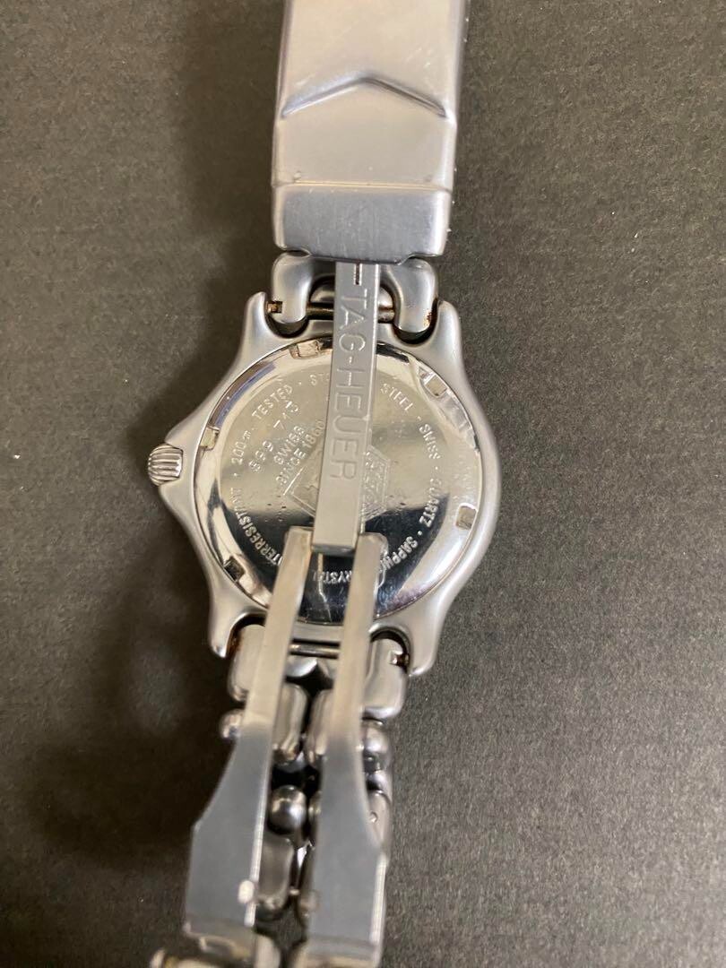 Tag Heuer S99.713 200m Black Dial Stainless Steel Date