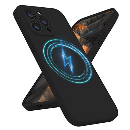 Magnetic Case Designed for iPhone 14 Pro Case, [Compatible with MagSafe] Black