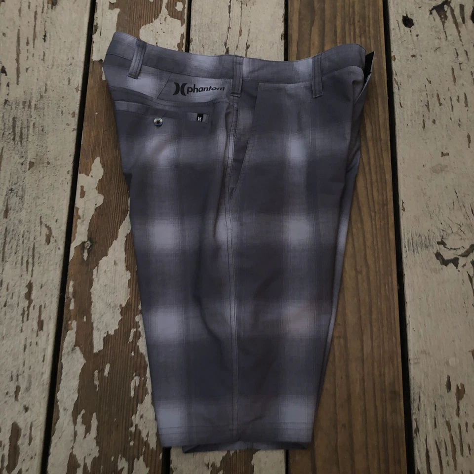 Hurley Surf Ee.uu. Phantom Híbrido Elástico Boardshorts/Caminar Shorts Talla 28 - Imagen 2 de 4