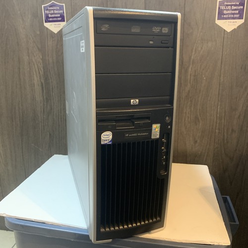 HP xw4400 Duo 2.13GHZ 4GB 500G+1TB nvidia K4200 Windows XP SP3 (3x RJ45) - 第 1/9 張圖片