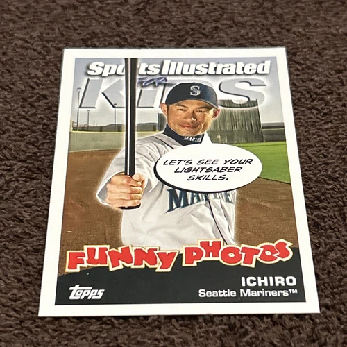 2006 Topps Ichiro Suzuki Sports Illustrated for Kids #22 Funny Photos Mariners 