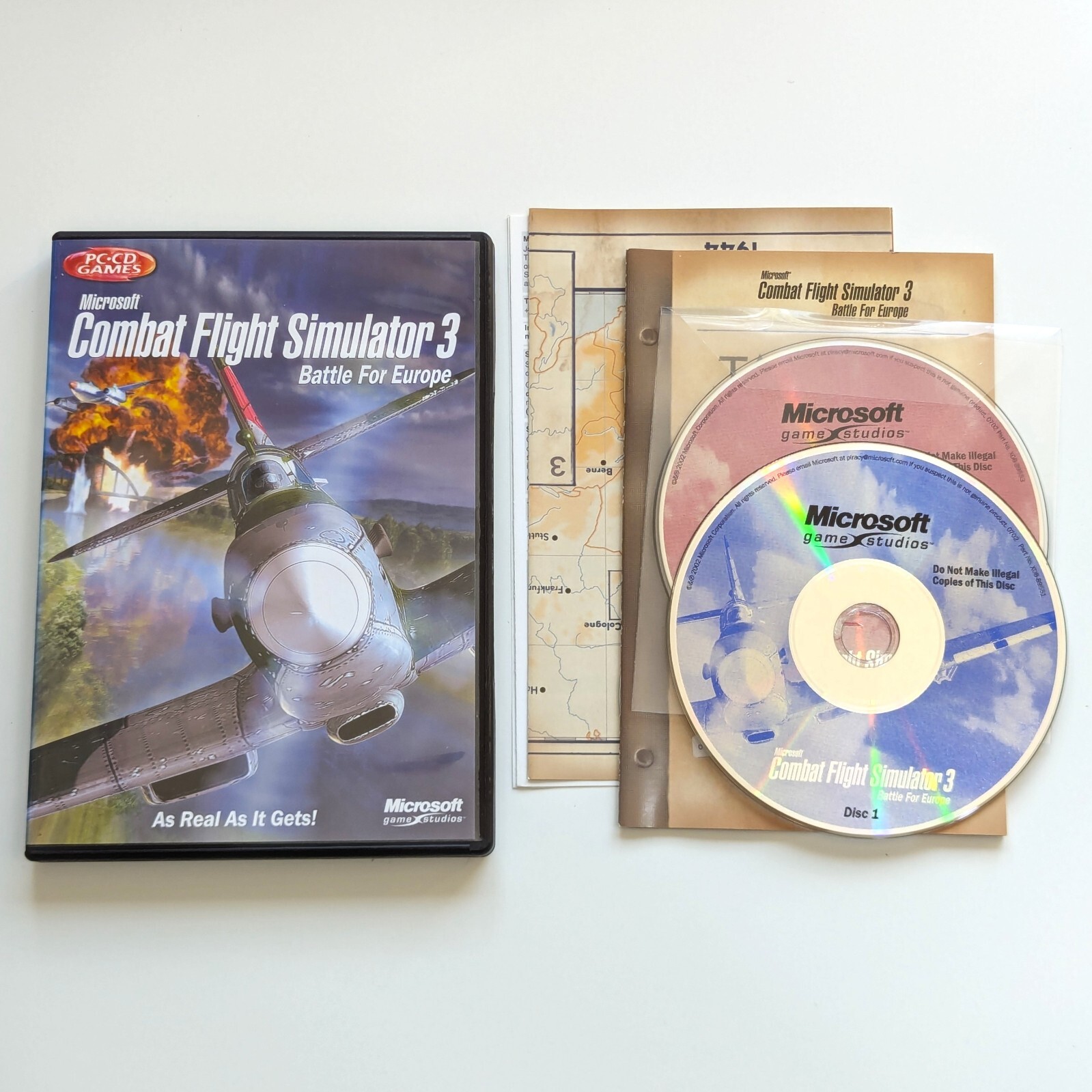 Microsoft Combat Flight Simulator 3: Battle for Europe - World War 2 - PC CD