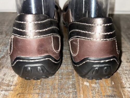 Scarpe Josef Seibel taglia EU 41 10 - 10,5 Jody Mary Jane nere e marroni in pelle slip-on - Foto 3 di 10