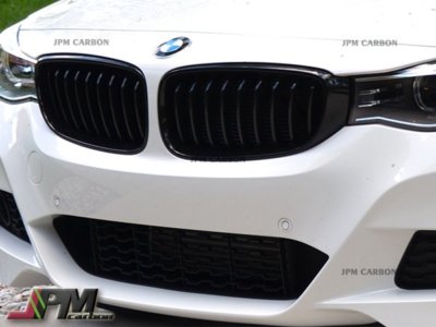 Shiny Gloss Black Front Grille For 14-15 BMW F34 328i GT 335i GT (Gran Turismo)