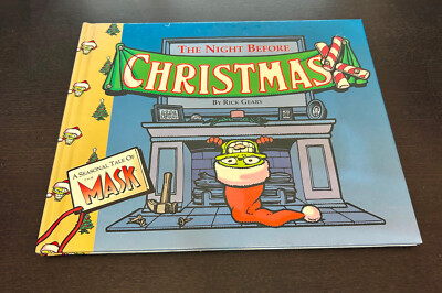 NIGHT BEFORE CHRISTMAS The Mask Hardcover (1994 Dark Horse) -- Rick Geary HC