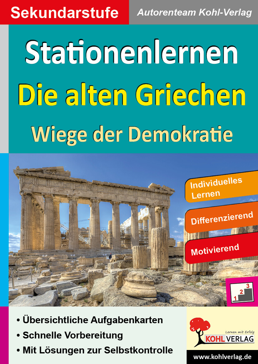 Thumbnail - Autorenteam Kohl-verlag / Stationenlernen Die Alten Griechen