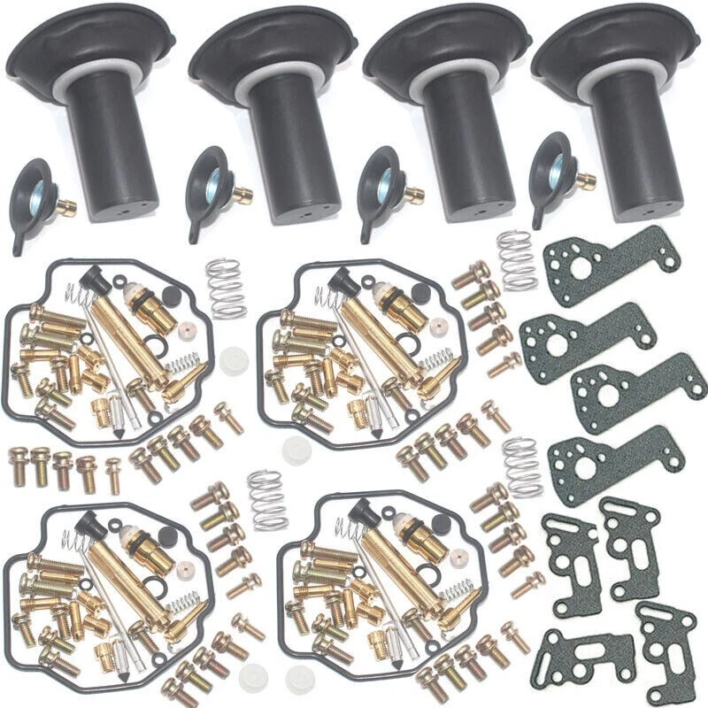 FOR Yamaha XVZ1300 D 1987-1988 Venture XVZ 1300 Carburetor Repair Kit Diaphragm Foto 3 de 3