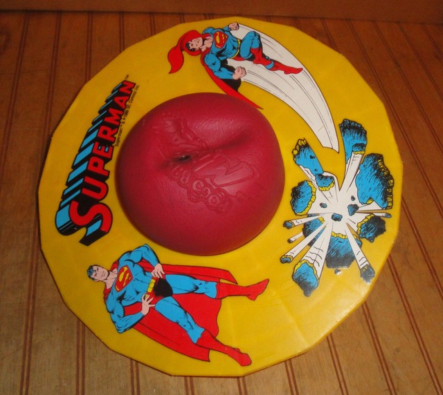 Vintage DC Comics Hasbro SUPERMAN Pogoball POGO BAL MINI BALL Toy 1988 | eBay
