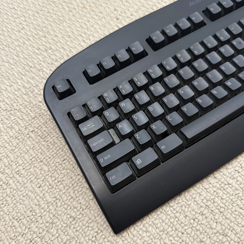 VTG 11997 Acer 6511 6511-HW Black Clickety Clack PS2 Keyboard - Image 3 of 4