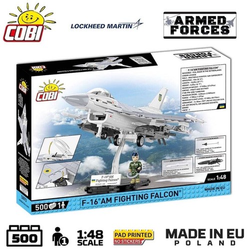 F-16 AM Fighting Falcon Flugzeug Ziegelmodell - COBI 5893 - 500 Steine - Bild 2 von 8
