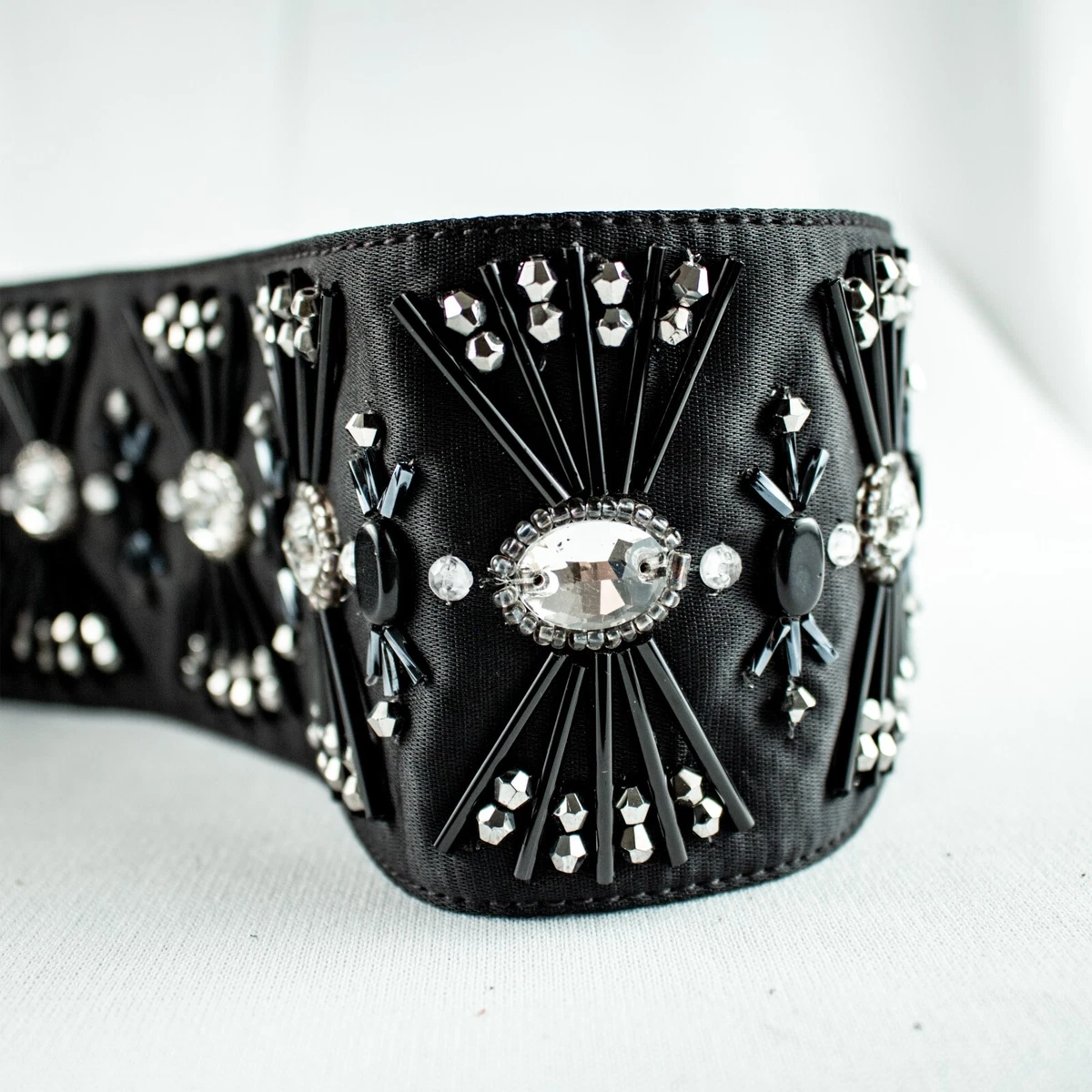 Beaded Black Belts for Women for sale | eBay