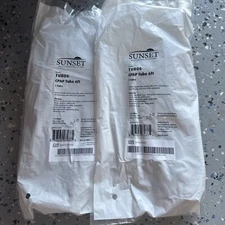 New Set of 2 Sunset Healthcare Hose TUB06 CPAP Tube 6ft Sealed