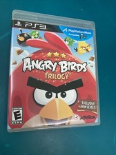Angry Birds Trilogy (Sony PlayStation 3, 2012)with Manual