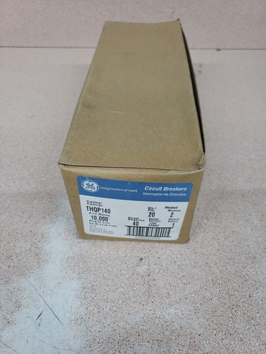(1) New in Box! GE THQP140 40A Single-Pole Standard Trip Circuit Breaker - Picture 3 of 3