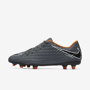 nike hypervenom cinza e laranja