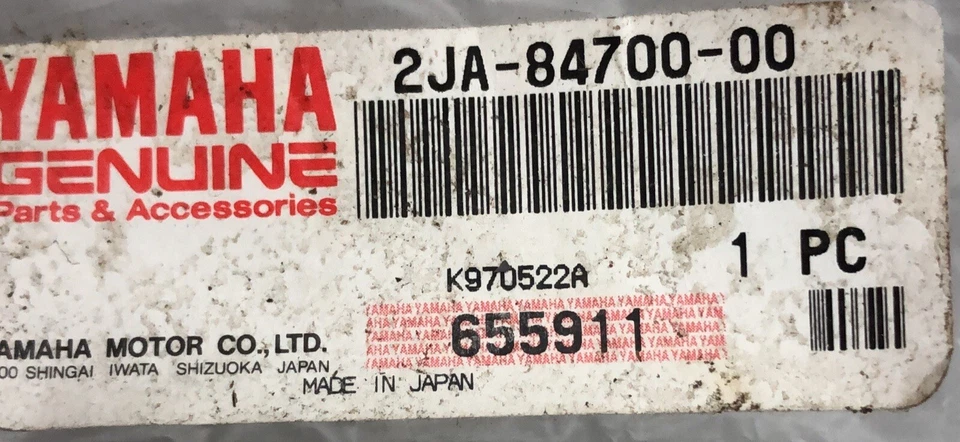 YAMAHA CG50 JOG 1988 1989 1990 1991 CONJUNTO DE CUBIERTA DE LUZ TRASERA 2JA-84700-00 N.O.S Foto 2 de 4