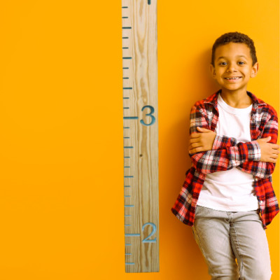 Height Chart Giant Ruler Wooden Growth Chart Boy Girl Birthday New Baby Gift