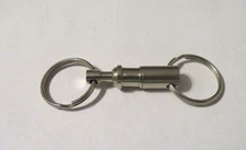 Quick Release Air Coupler Push to Connect Key Chain Detachable Key chain.