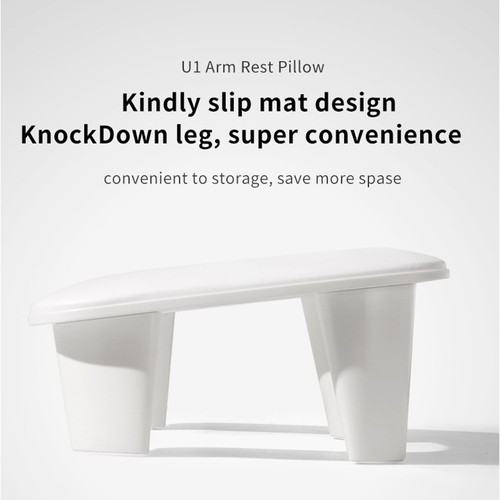 Nail Art Pillow for Manicure Hand Arm Rest U Shaped Hand Pillow Holder PULeather - Picture 12 of 12