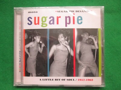 SUGAR PIE - DESANTO - A LITTLE BIT OF SOUL 1957-1962 - 2017 JASMINE - CD SEALED