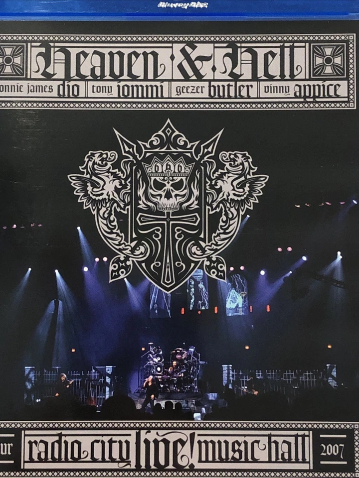 Heaven And Hell Live From Radio City Music Hall 2011 Blu-Ray Dio Iommi Like New - Image 2 of 4