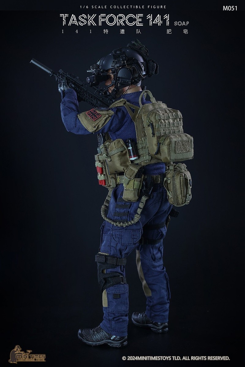 Mini Times Toys 1/6 Scale M051 Call of Duty Taskforce 141 Action