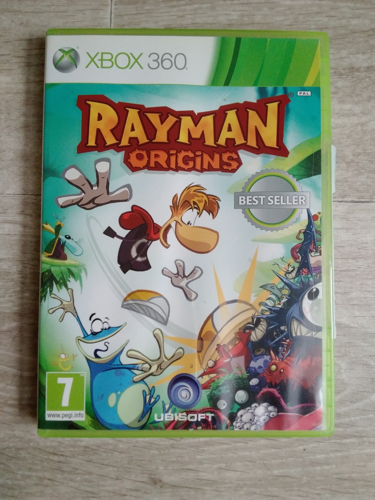 xbox 360 rayman origins complet version fr etat tbe cd