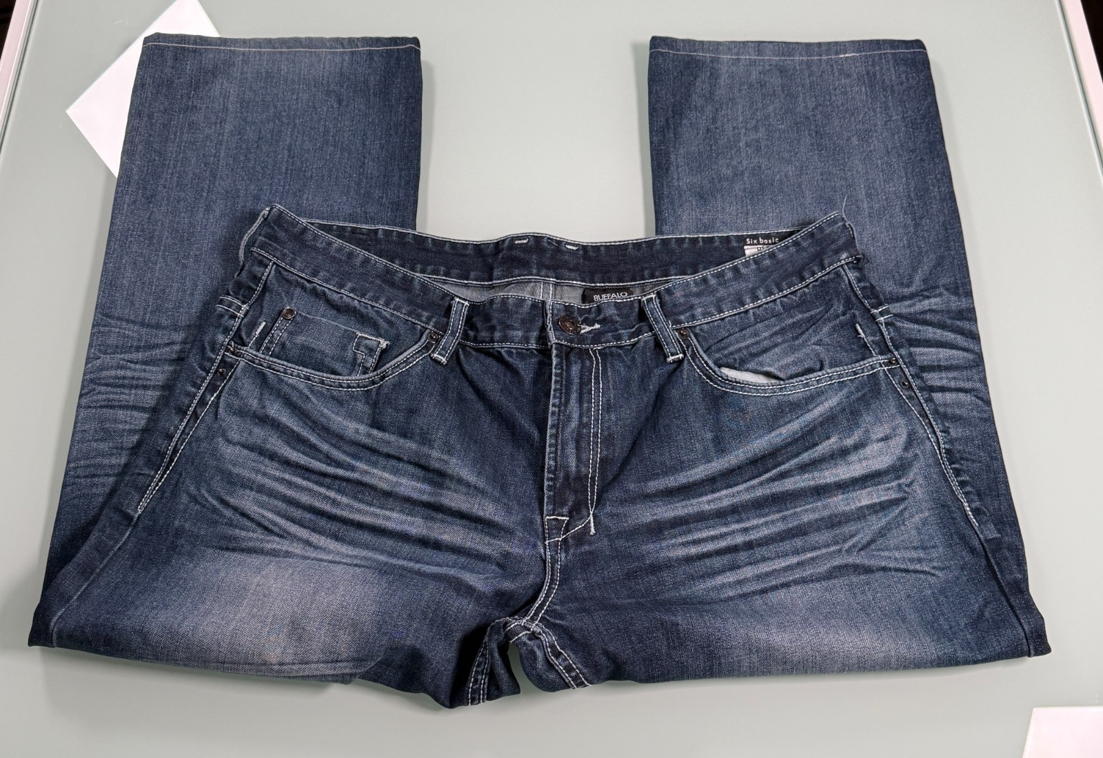 Buffalo David Bitton Six Basic Slim Straight Jean… - image 1