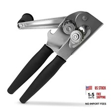Commercial Can Opener Heavy Duty Manual Hand Crank for Large Cans  Hand