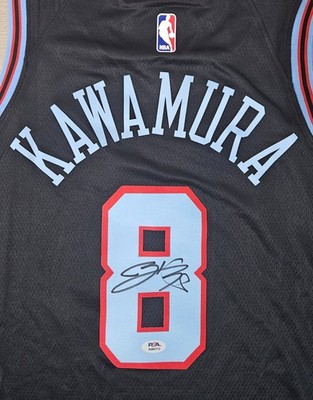 Yuki Kawamura Signed Autographed Chicago Bulls Jersey PSA
