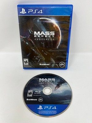 Mass Effect Andromeda PS4 PlayStation 4 - Clean resurfaced disc