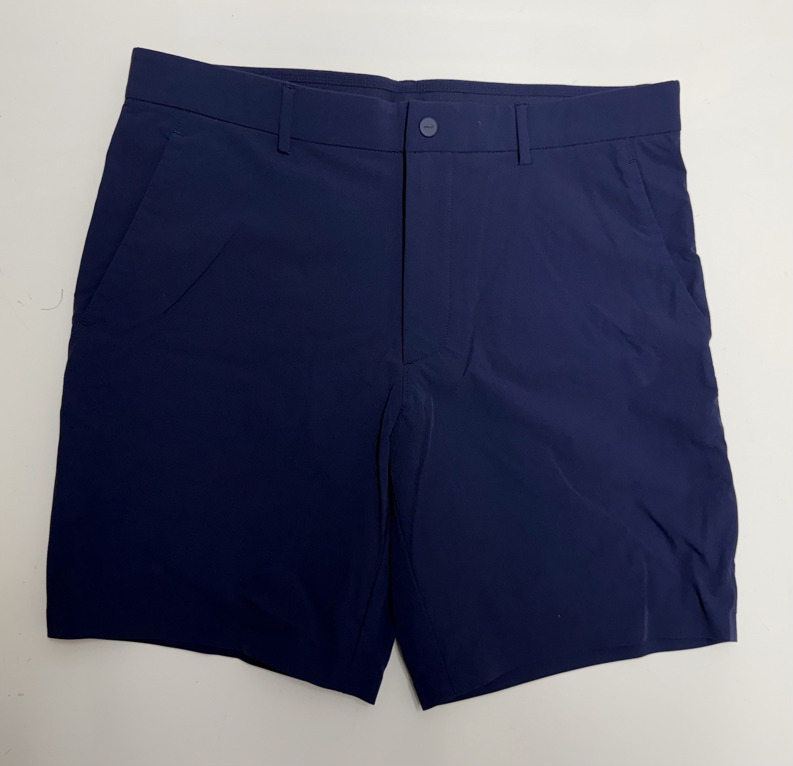 Polo Ralph Lauren RLX Golf Woven Straight Shorts Navy Blue 32 NWOT