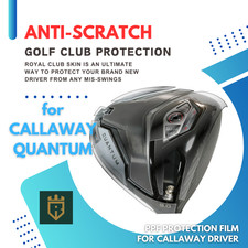 Callaway Quantum Driver Protection Film Royal Club Skin Golf Protector MAX TD