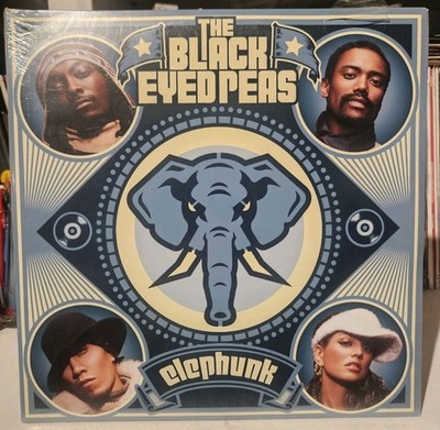 The Black Eyed Peas Elephunk Double Vinyl Record NEW Sealed Fergie Will Taboo Ap