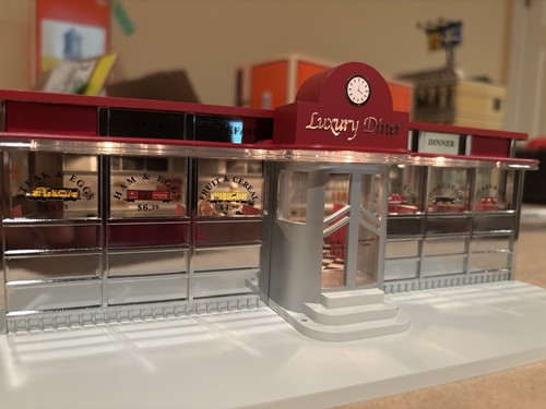 Restaurante comedor de lujo Lionel calibre O 1:48 con iluminación interior 6-82036 | Condition: New