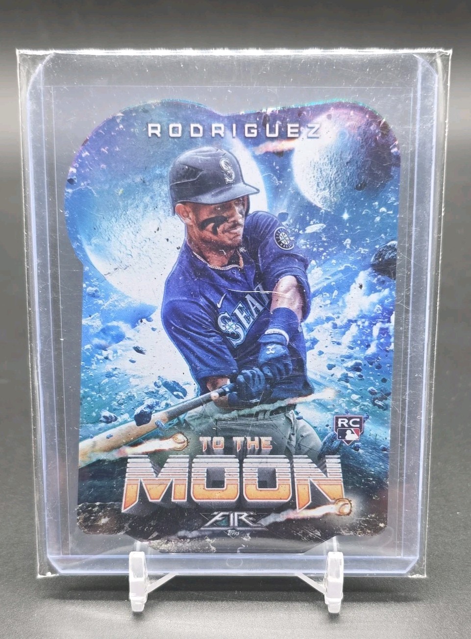 2022 Topps Fire - To the Moon Julio Rodriguez #TTM-18 (RC)