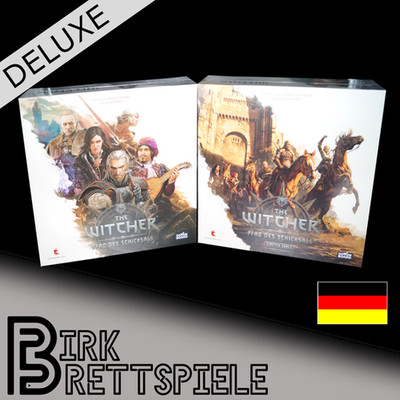 The Witcher: Pfad des Schicksals Deluxe Pledge Deutsch NEU  inkl Stretch Goals