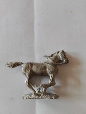Vintage Pferd aus Zinn,  5,5 cm lang,  4 cm hoch, 1,2 cm breit (3)