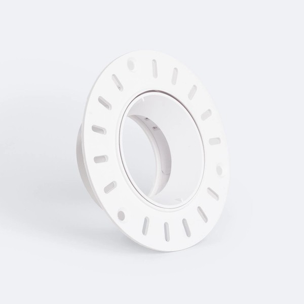 Aro Downlight Circular Basculante Integración Escayola/Pladur para Bombilla LED