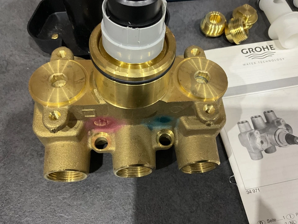 Grohe Taron  Thermostat Batterie, Einbaukörper, UP Grundkörper, 34971000 - Bild 2 von 4