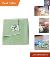 Unger Commercial Microfiber Cleaning Cloth, 10 Pack - MicroWipe 4000 Heavy Du...