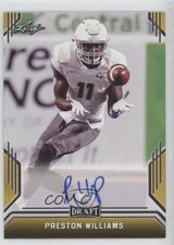 2019 Leaf Draft Auto Gold Preston Williams #BA-PW1 Auto yh4