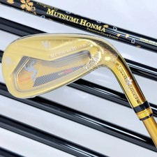 Mutsumi Honma MH608 Iron Set Phoenix Gold Irons 7-piece set 6-9 PW AW SW SR Flex