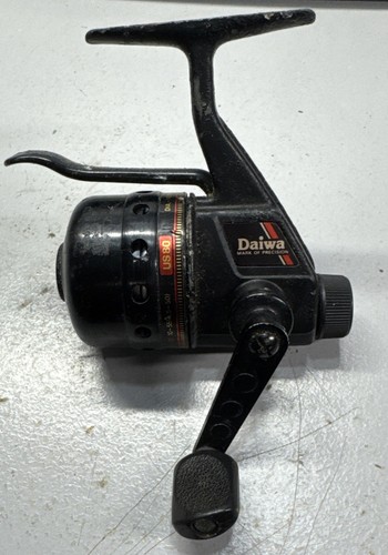 DAIWA US80 Trigger Spinning Fishing Reel Japan Vintage Black - 第 1/8 張圖片