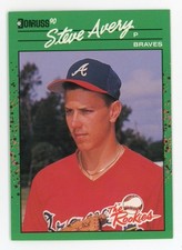 1990 Donruss The Rookies Steve Avery #42 RC Mint
